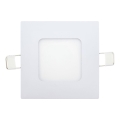 LED Oprawa wpuszczana SQUARE LED/3W/230V 4200K 8,3x8,3 cm biały