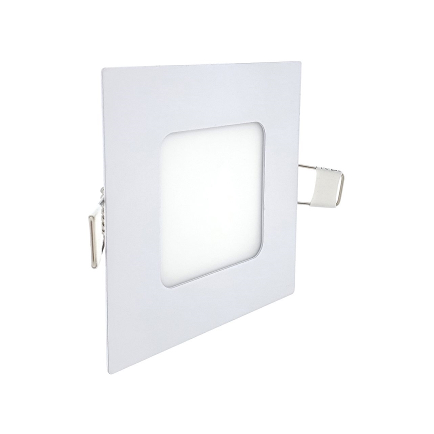LED Oprawa wpuszczana SQUARE LED/3W/230V 4200K 8,3x8,3 cm biały