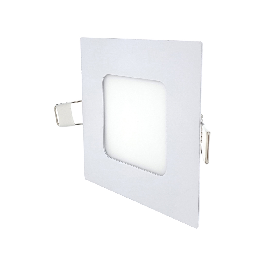 LED Oprawa wpuszczana SQUARE LED/3W/230V 4200K 8,3x8,3 cm biały