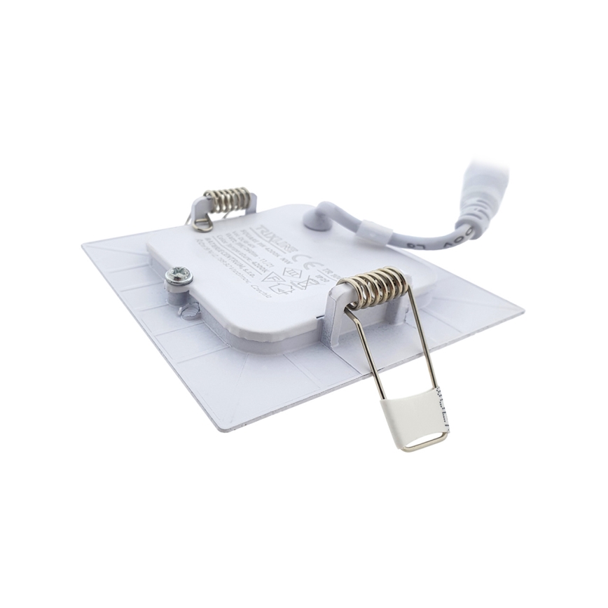LED Oprawa wpuszczana SQUARE LED/3W/230V 4200K 8,3x8,3 cm biały