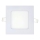 LED Oprawa wpuszczana SQUARE LED/6W/230V 4200K 11,8x11,8 cm biały