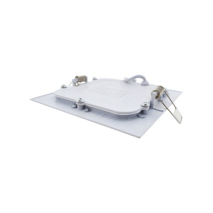 LED Oprawa wpuszczana SQUARE LED/6W/230V 4200K 11,8x11,8 cm biały