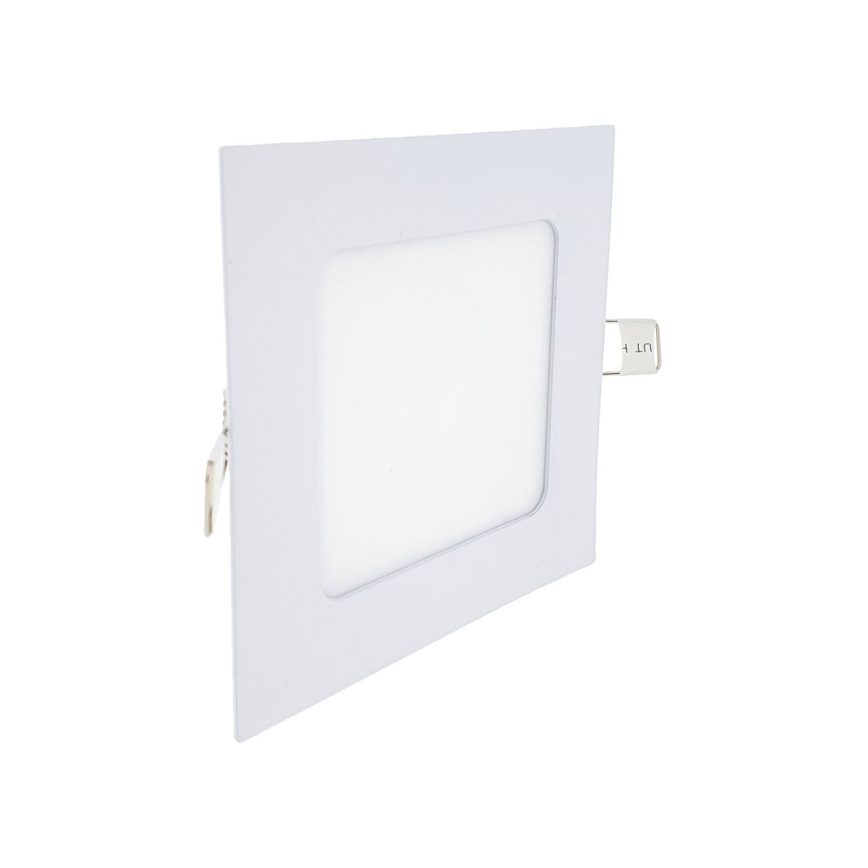 LED Oprawa wpuszczana SQUARE LED/6W/230V 6500K 11,8x11,8 cm biały