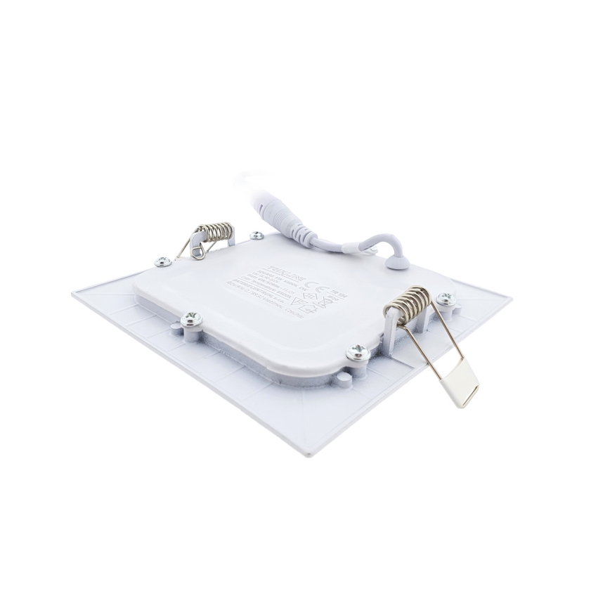 LED Oprawa wpuszczana SQUARE LED/6W/230V 6500K 11,8x11,8 cm biały