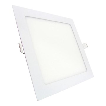 LED Oprawa wpuszczana SQUARE LED/9W/230V 4200K 14,6x14,6 cm biały