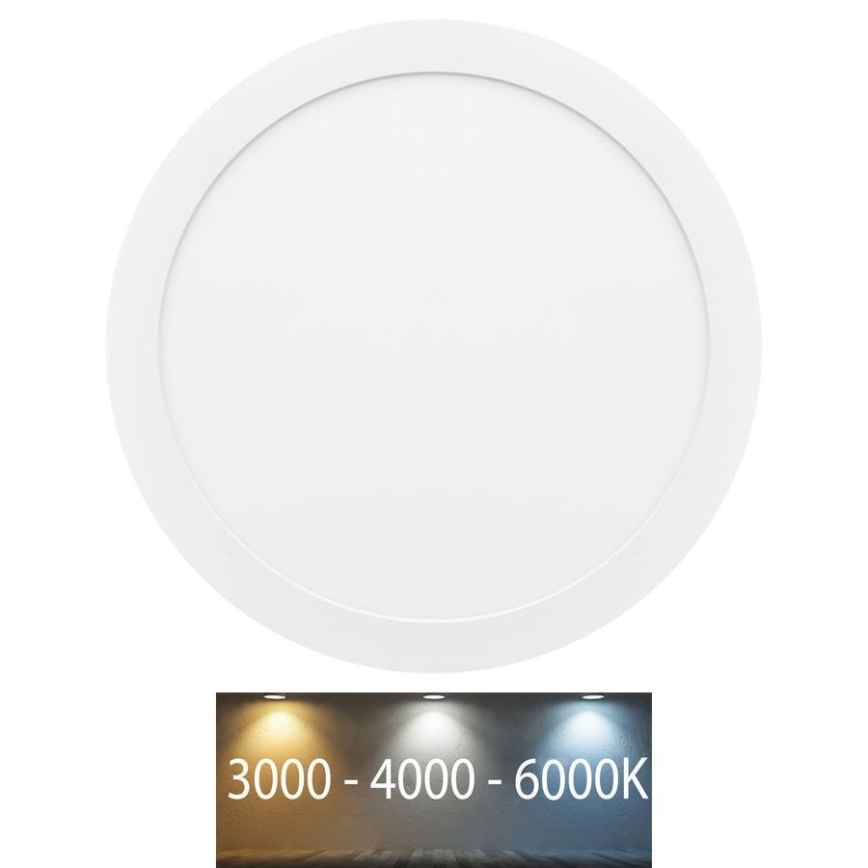 LED Oprawa wpuszczana VALI LED/30W/230V 3000/4000/6000K