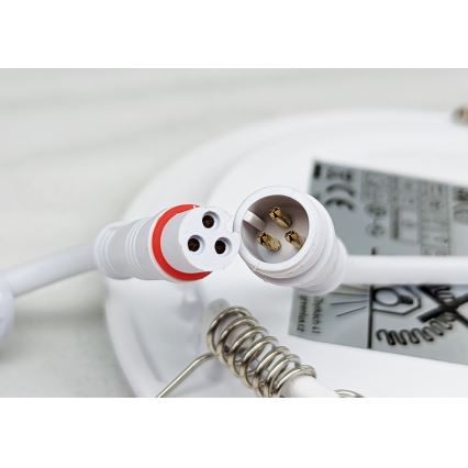 LED Oprawa wpuszczana VEGA LED/12W/230V 2900/3900/5800K śr. 17,5 cm biały