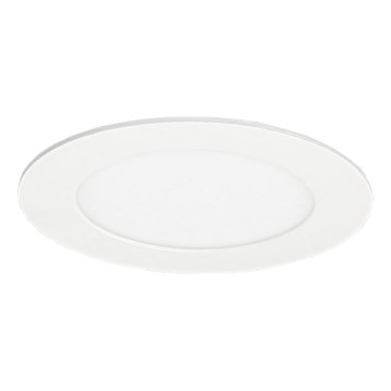 LED Oprawa wpuszczana VEGA LED/6W/230V 2900/3900/5800K śr. 12,5 cm biały