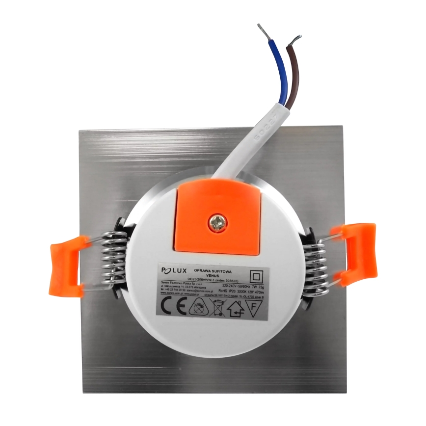 LED Oprawa wpuszczana VENUS LED/7W/230V