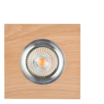 LED Oprawa wpuszczana VITAR 1xGU10/5W/230V CRI 90 dąb