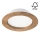 LED Oprawa wpuszczana WOODY SPOT LED/12,5W/230V 4000K orzech ø 16 cm