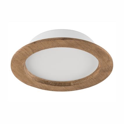 LED Oprawa wpuszczana WOODY SPOT LED/16,5W/230V 4000K orzech ø 18,5 cm