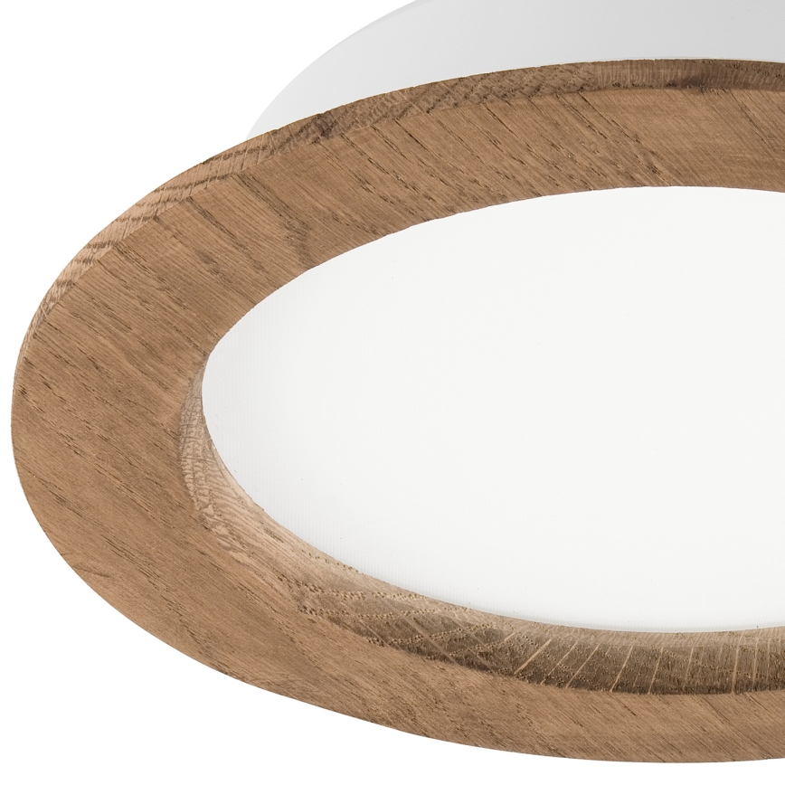 LED Oprawa wpuszczana WOODY SPOT LED/16,5W/230V 4000K orzech ø 18,5 cm
