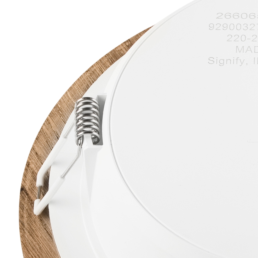 LED Oprawa wpuszczana WOODY SPOT LED/16,5W/230V 4000K orzech ø 18,5 cm