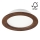 LED Oprawa wpuszczana WOODY SPOT LED/16,5W/230V 4000K wiśnia ø 18,5 cm