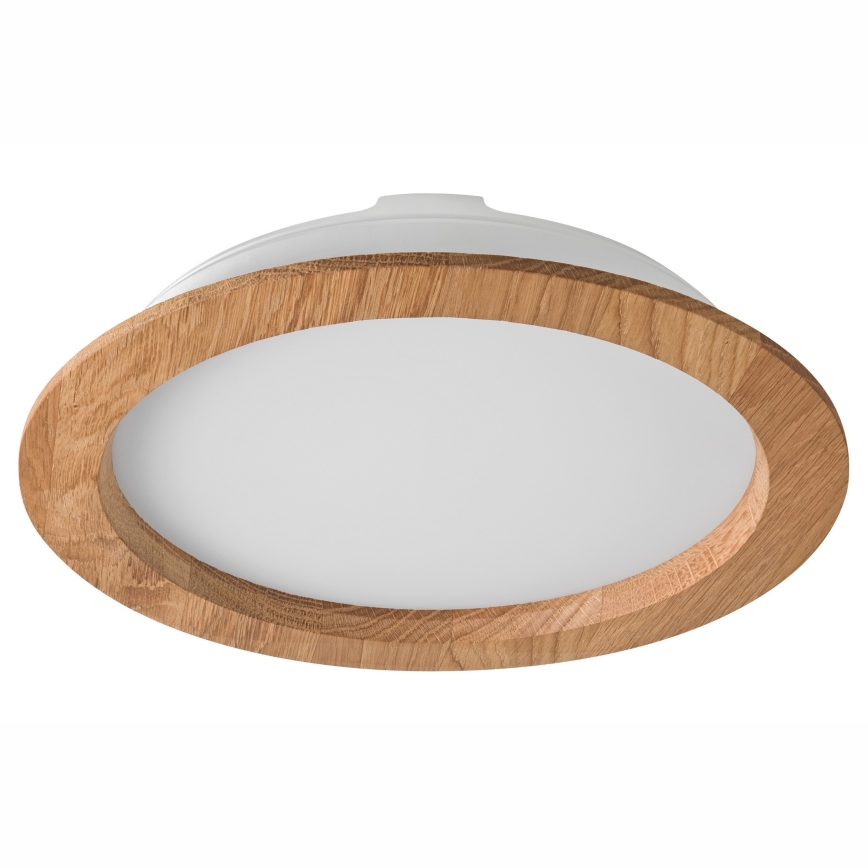 LED Oprawa wpuszczana WOODY SPOT LED/23,5W/230V 4000K dąb ø 23,5 cm