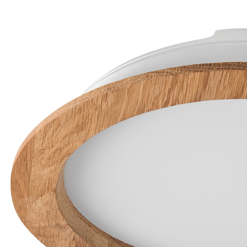 LED Oprawa wpuszczana WOODY SPOT LED/23,5W/230V 4000K dąb ø 23,5 cm