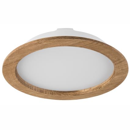 LED Oprawa wpuszczana WOODY SPOT LED/23,5W/230V 4000K orzech ø 23,5 cm