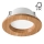 LED Oprawa wpuszczana WOODY SPOT LED/5,5W/230V 4000K dąb ø 10 cm
