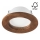 LED Oprawa wpuszczana WOODY SPOT LED/5,5W/230V 4000K wiśnia ø 10 cm