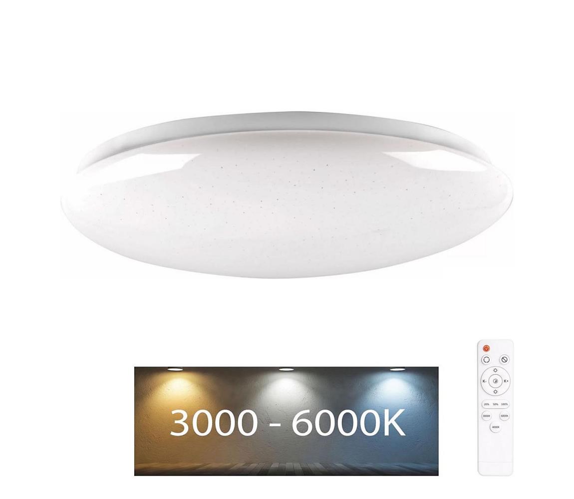 LED Oświetlenie łazienkowe ściemnialne PIRIUS LED/48W/230V 3000-6000K IP44 + pilot