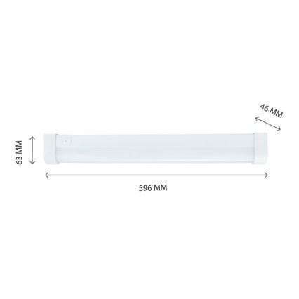 LED Oświetlenie blatu kuchennego AQUATICA LED/15W/230V 6000K IP44
