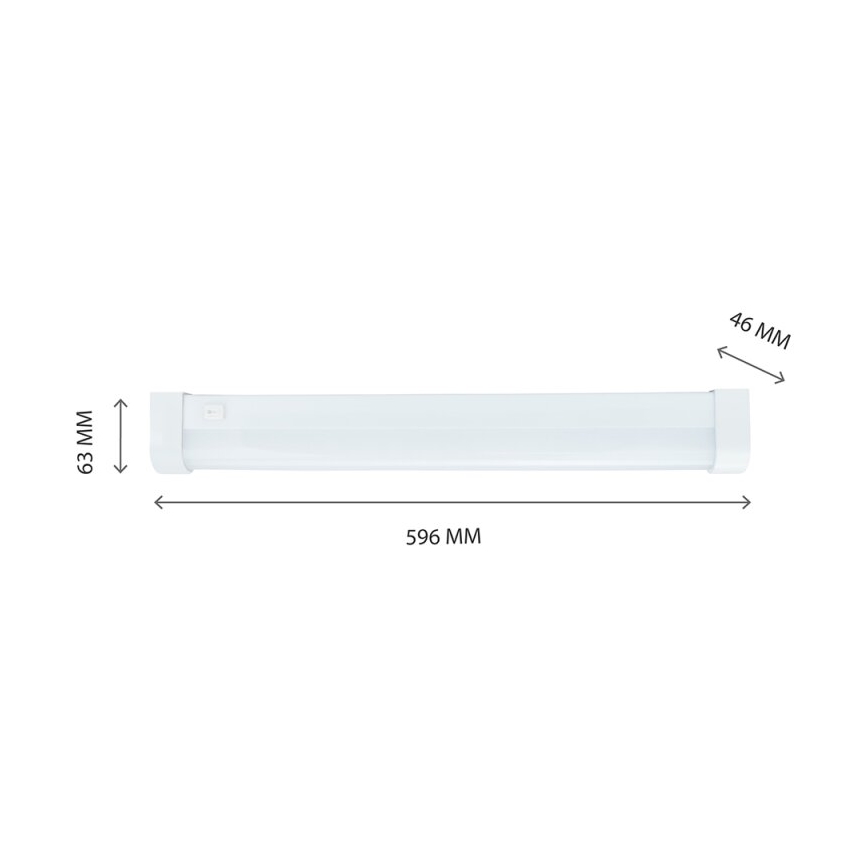 LED Oświetlenie blatu kuchennego AQUATICA LED/15W/230V 6000K IP44