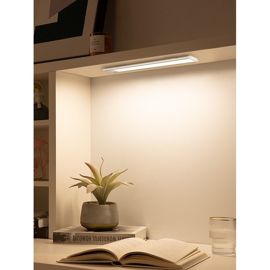 LED Oświetlenie blatu kuchennego CABINET-4 z czujnikiem PIR LED/1,5W/230V 1100mAh 4000K