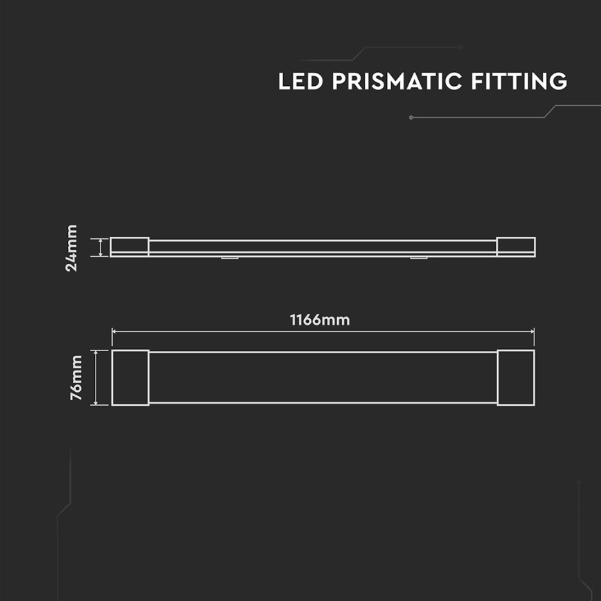 LED Oświetlenie blatu kuchennego LED/40W/230V 4000K 116 cm