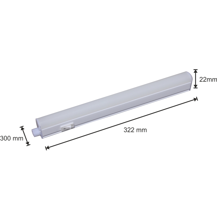 LED Oświetlenie blatu kuchennego LED/4W/230V