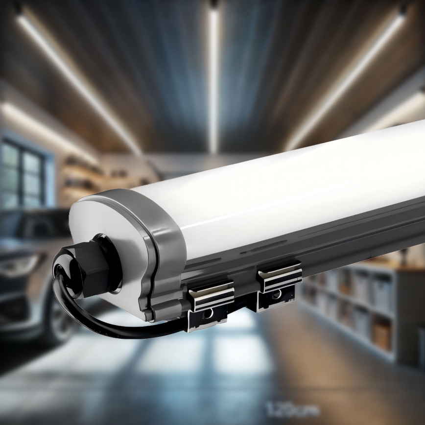 LED Oświetlenie blatu kuchennego LED/60W/230V 6000K 120 cm IP65 czarny
