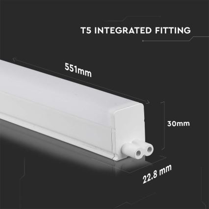 LED Oświetlenie blatu kuchennego SAMSUNG CHIP LED/7W/230V 4000K 55 cm