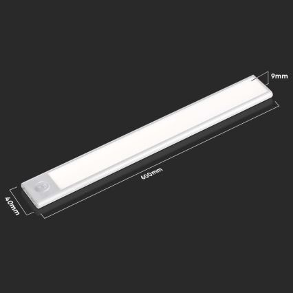 LED Oświetlenie blatu kuchennego z czujnikiem  LED/2,5W/5V 4000K