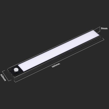 LED Oświetlenie blatu kuchennego z czujnikiem LED/2W/5V 4000K 2200 mAh