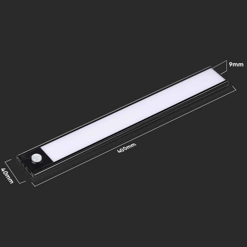 LED Oświetlenie blatu kuchennego z czujnikiem LED/2W/5V 4000K 2200 mAh