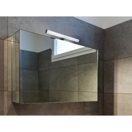 LED oświetlenie do lustra łazienkowego 8W/230V 30 cm IP44 czarne