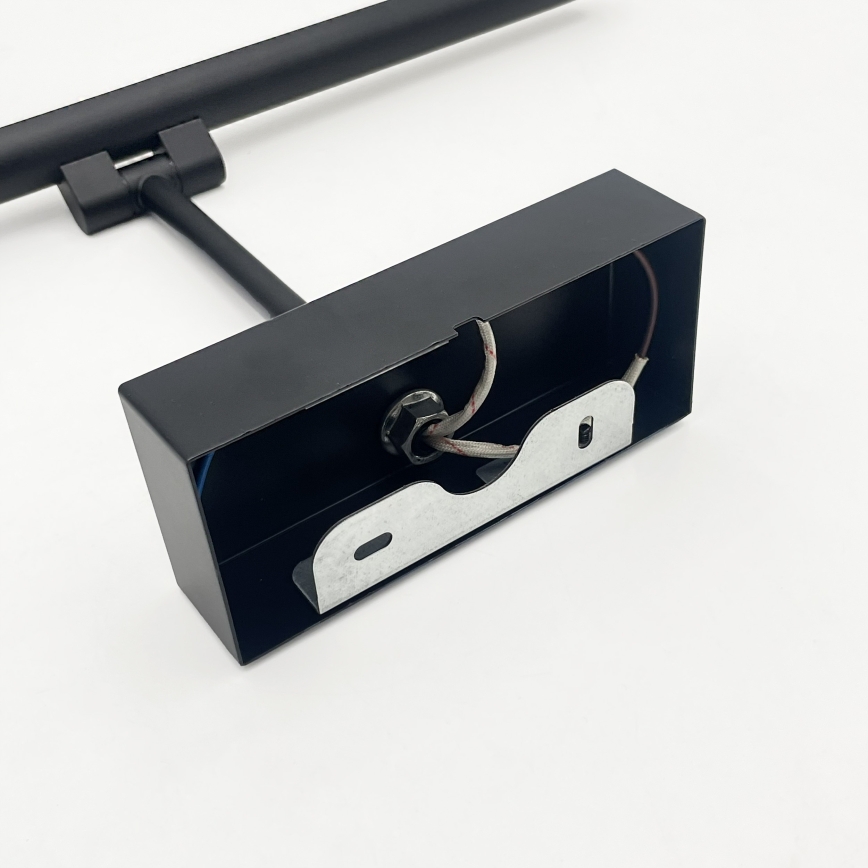 LED Oświetlenie do lustra łazienkowego MIRROR LED/6W/230V 4000K IP44 40 cm czarne