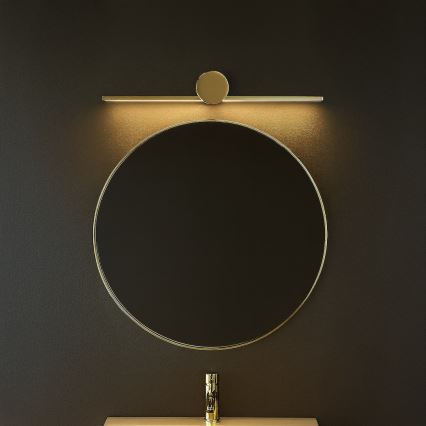 LED oświetlenie łazienkowe do lustra ARTIST LED/6W/230V 40 cm IP44 złote