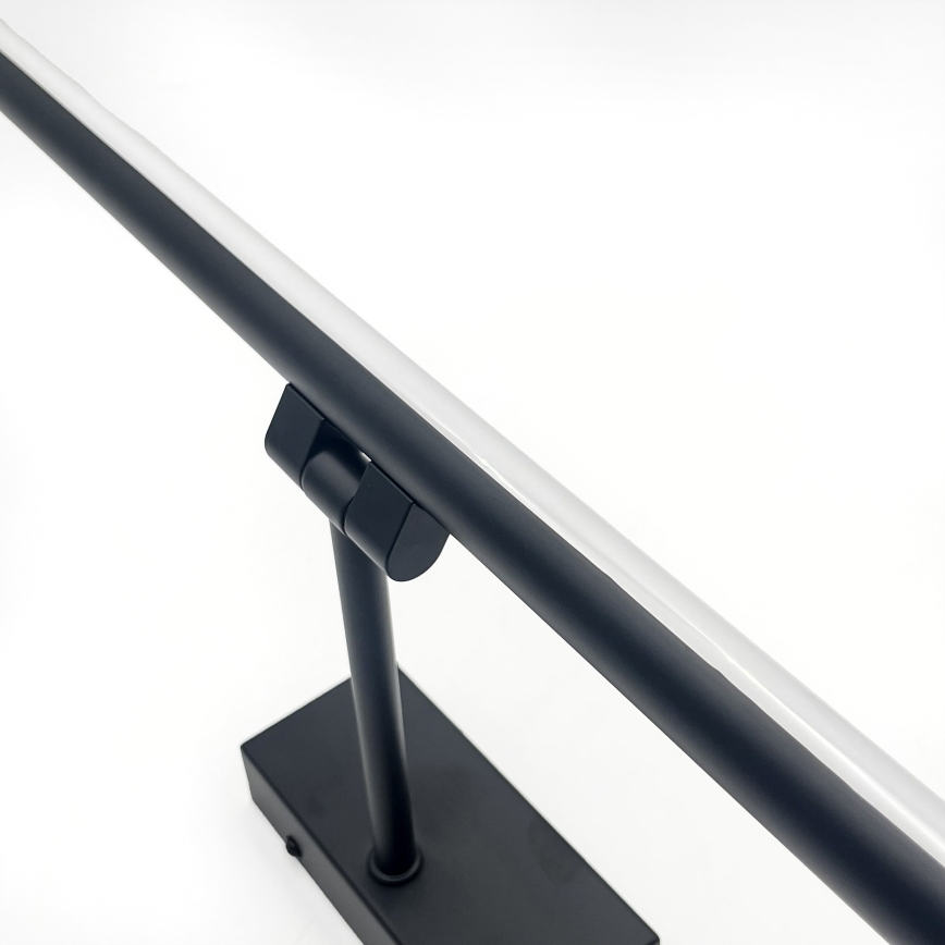 LED oświetlenie łazienkowe do lustra MIRROR LED/8W/230V 4000K IP44 60 cm czarne