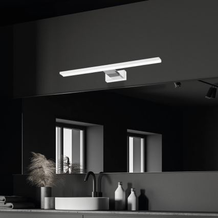 Oświetlenie łazienkowe LED do lustra SHINE LED/13,8W/230V IP44 białe/błyszczący chrom