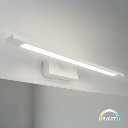 Oświetlenie LED do lustra łazienkowego KLIMT LED/12W/230V 3000/4000/6000K 60 cm IP44 białe
