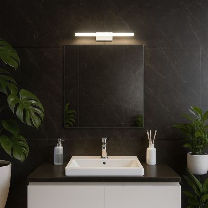 LED oświetlenie lustra łazienkowego MIRORE LED/5W/230V 30 cm IP44 białe