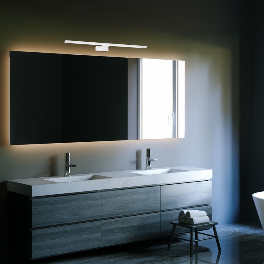 LED Oświetlenie lustra łazienkowego SHINE LED/12W/230V 60 cm IP44 białe
