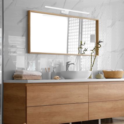LED oświetlenie lustra łazienkowego SHINE WHITE LED/15W/230V 80 cm IP44 biały