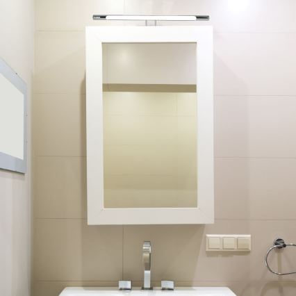 LED Oświetlenie lustra LED/13W/230V 3000K 64cm chromowy