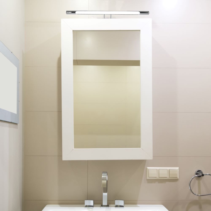 LED Oświetlenie lustra LED/13W/230V 3000K 64cm chromowy