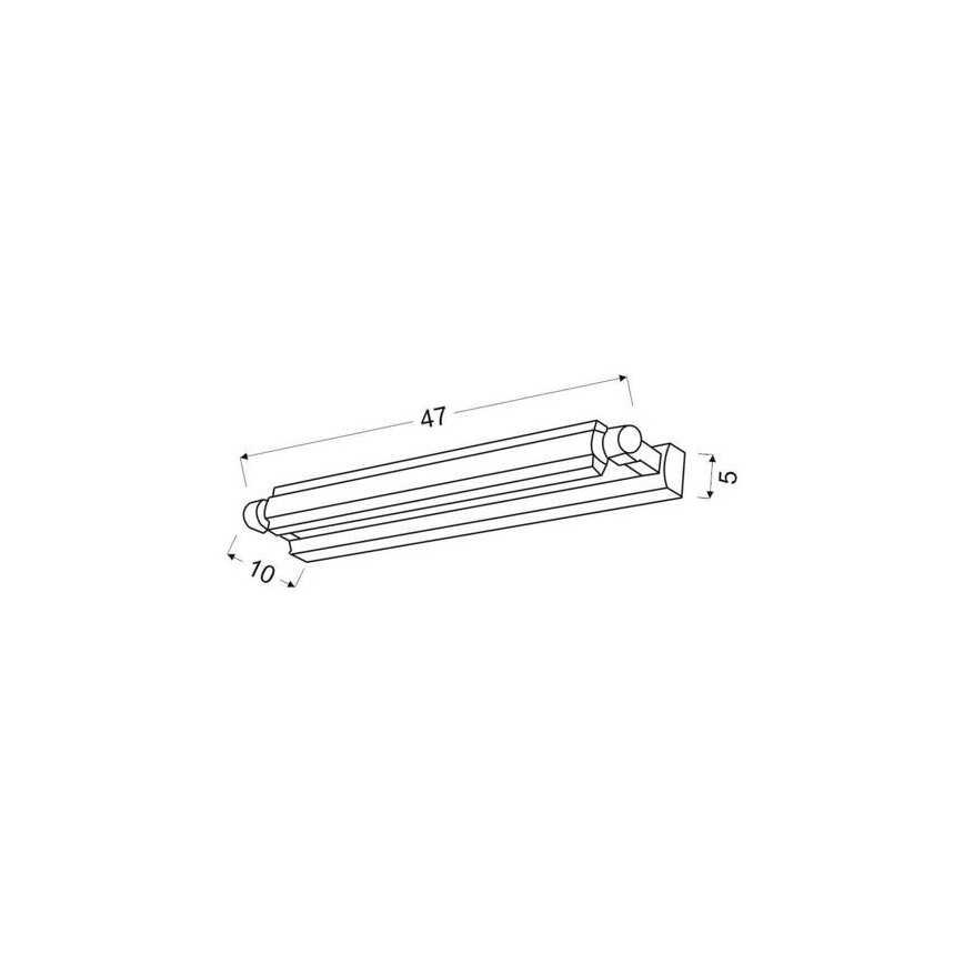 LED Oświetlenie lustra QUASAR LED/10W/230V