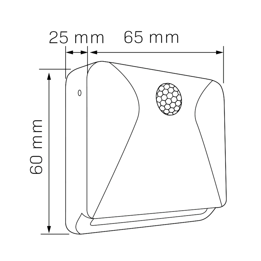 LED Oświetlenie meblowe z czujnikiem LED/0,8W/4,5V 3xAAA białe