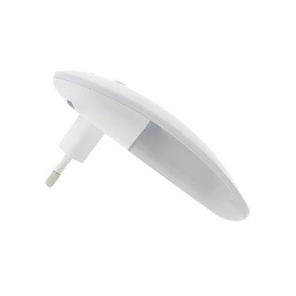 LED Oświetlenie nocne z czujnikiem LED/1W/230V biały