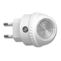 LED Oświetlenie orientacyjne do gniazda z czujnikiem zmierzchu LED/1W/230V